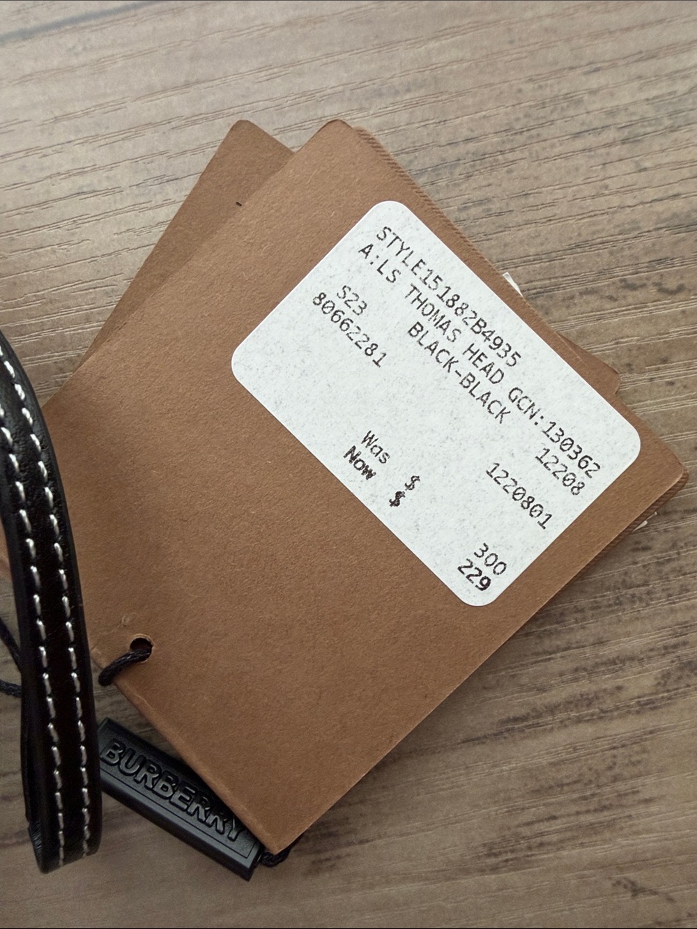 NWT Burberry Thomas Bear Giant Check Charm - Picture 4 of 6